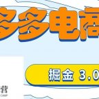 拼多多电商掘金3.0